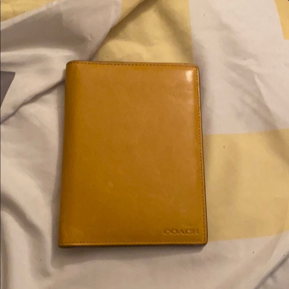 Coach Passport Holder